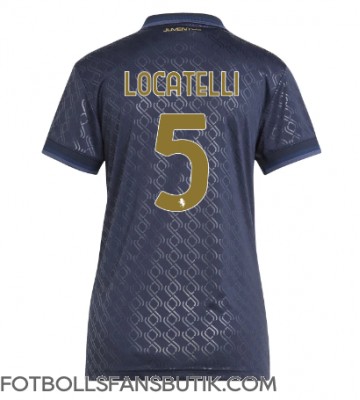 Juventus Manuel Locatelli #5 Replika Tredje Tröja Damer 2024-25 Kortärmad